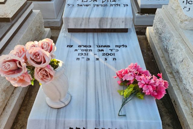 חרוטים לנצח - חידוש מצבה